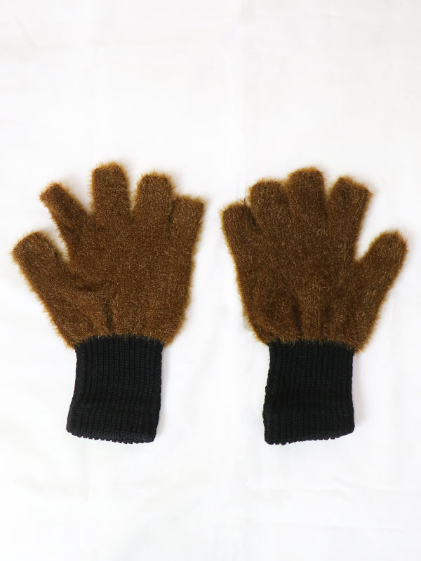 Multicolor Women's Winter Gloves / Girls Winter Gloves / Fingerless Gloves WG02