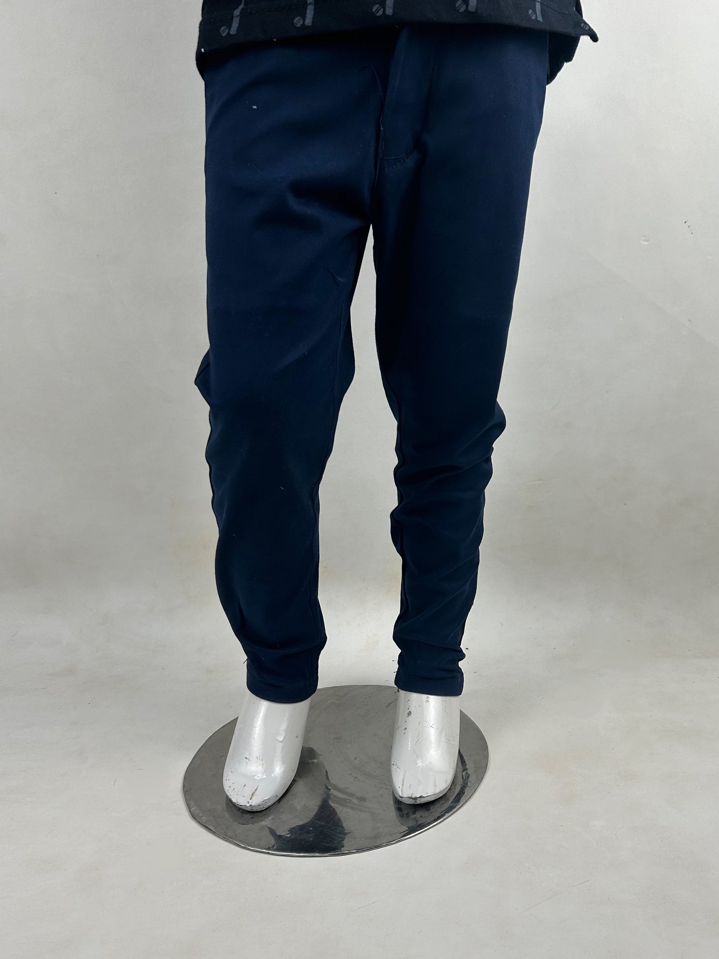 5Yrs - 17Yrs Dark Blue Cotton Chino Pant For Boys BCP06