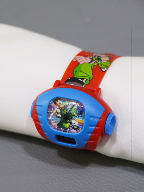 Red Ben 10 Wrist Watch For Boys KWW20