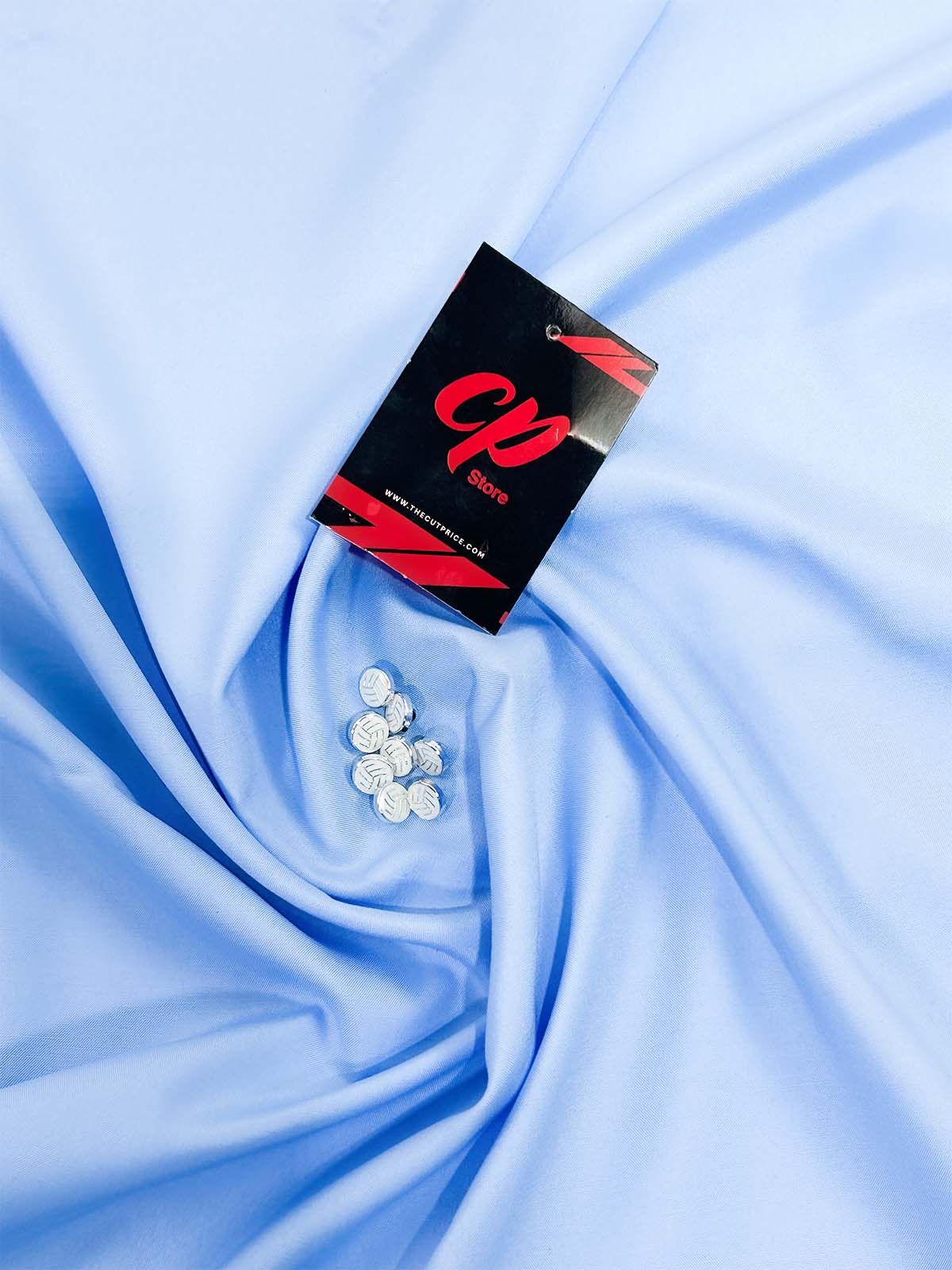 Sky Blue Unstitched Kameez Shalwar For Men MUF173