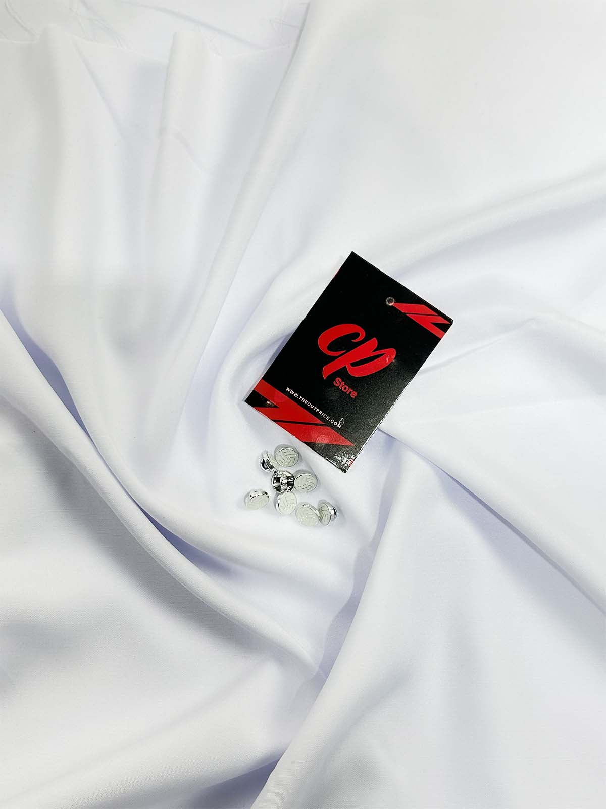 Neel White Unstitched Kameez Shalwar For Men MUF175