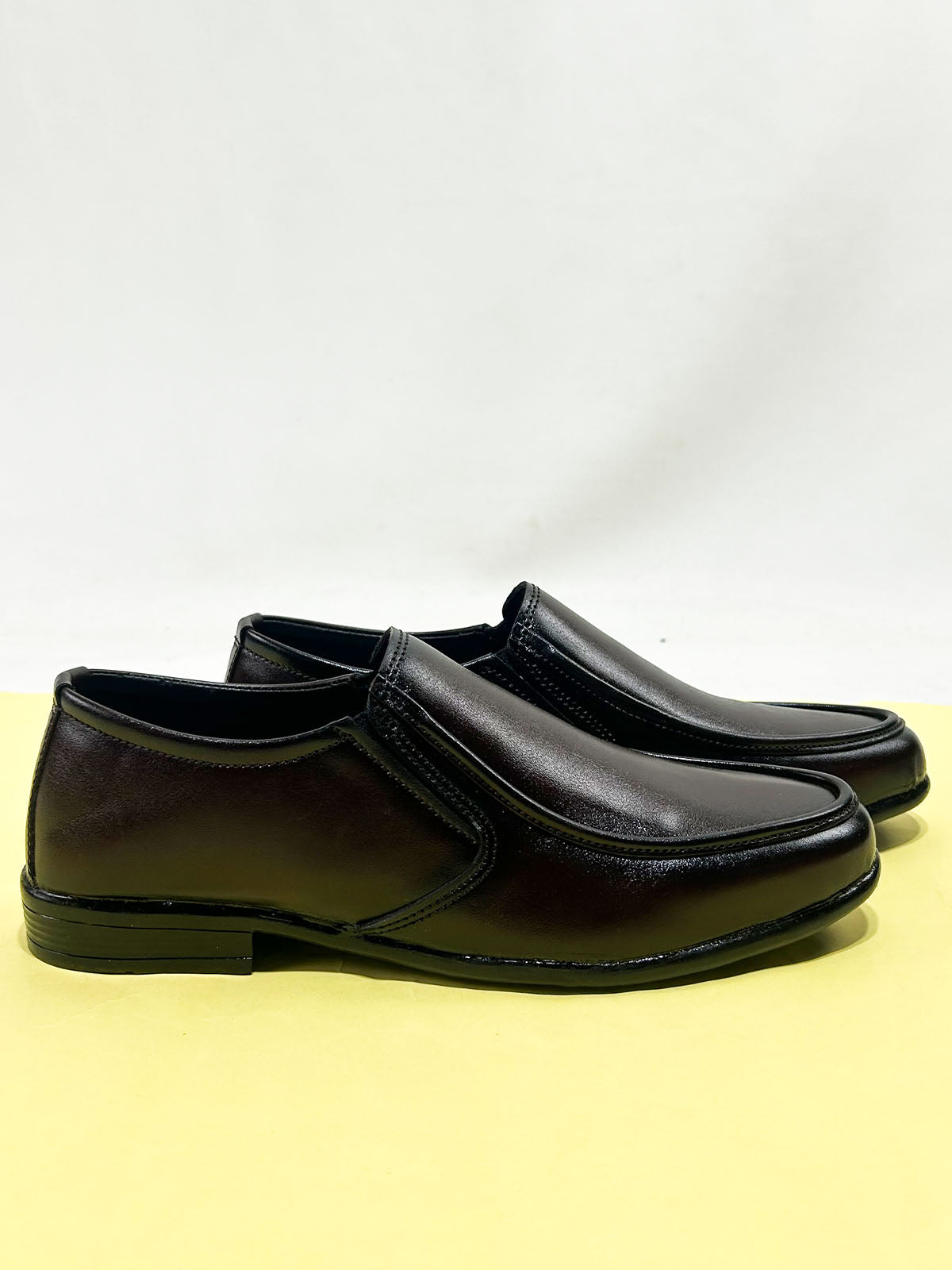 Dark Mahogany Formal Shoes For Men MS176