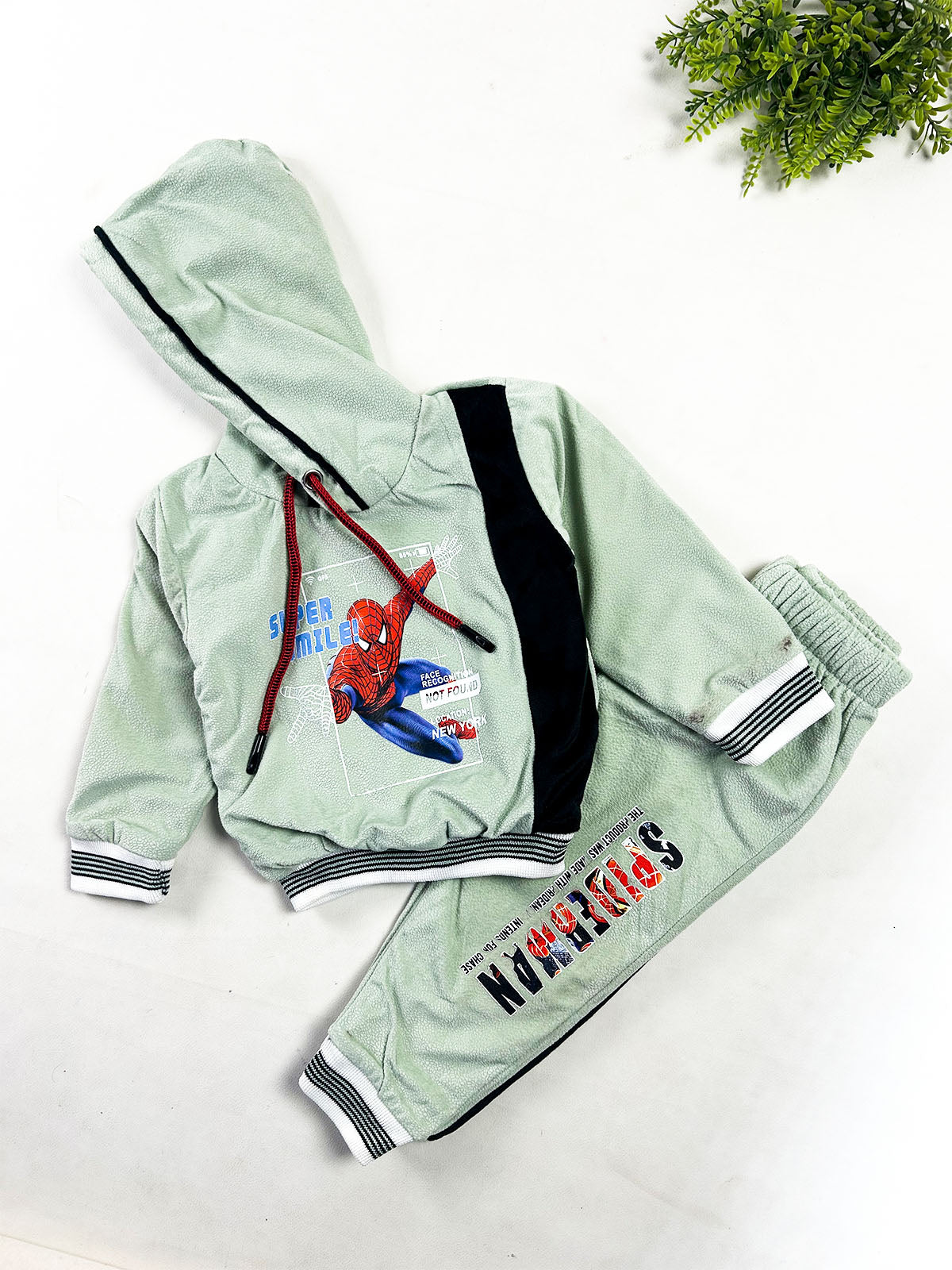 2Yrs - 5Yrs SM Light Green Suit For Kids BS868