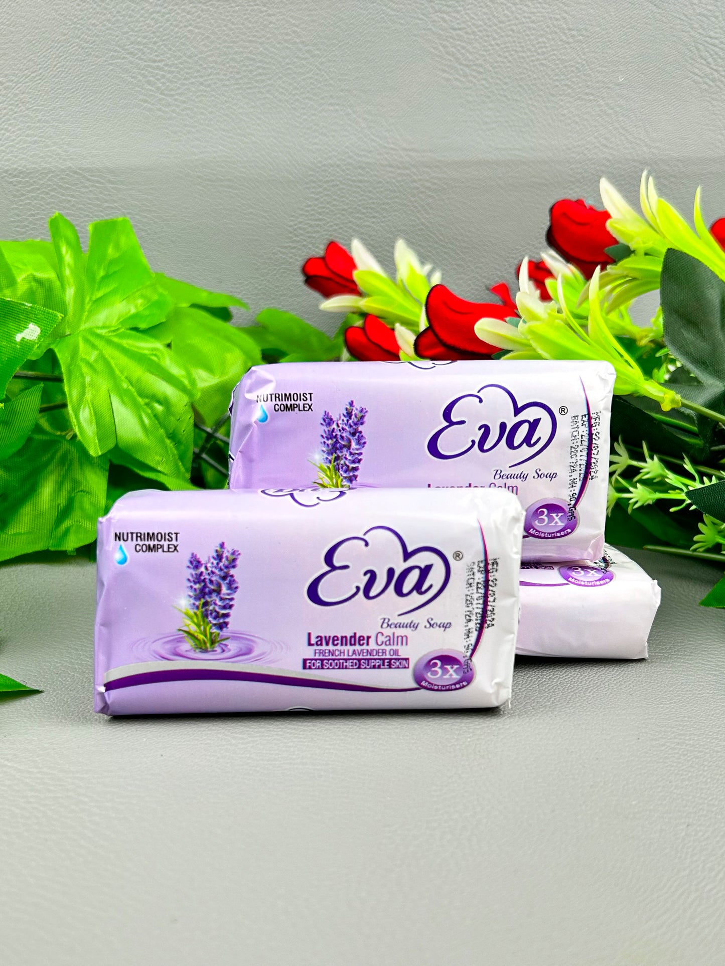 Pack of 3 Eva Lavender Calm Beauty Soap