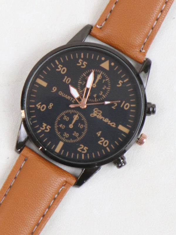 MW09 Men's Watch Genera watch Brown