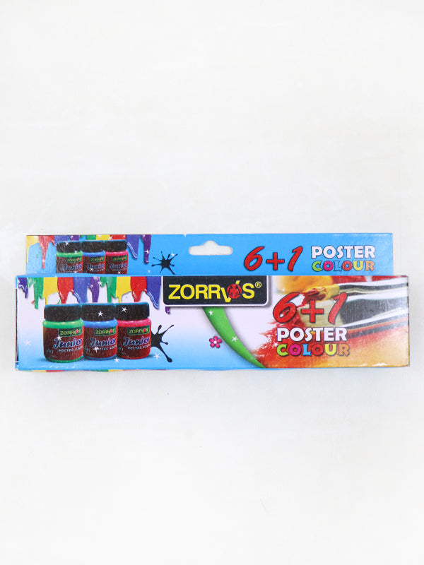 Pack of 7 Poster Colour Paints
