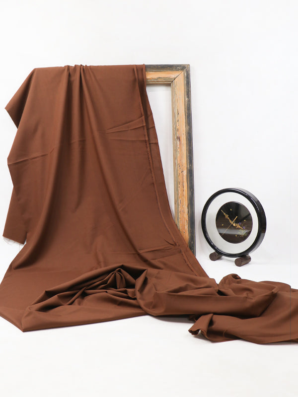 Brown Unstitched Kameez Shalwar For Men MUF178