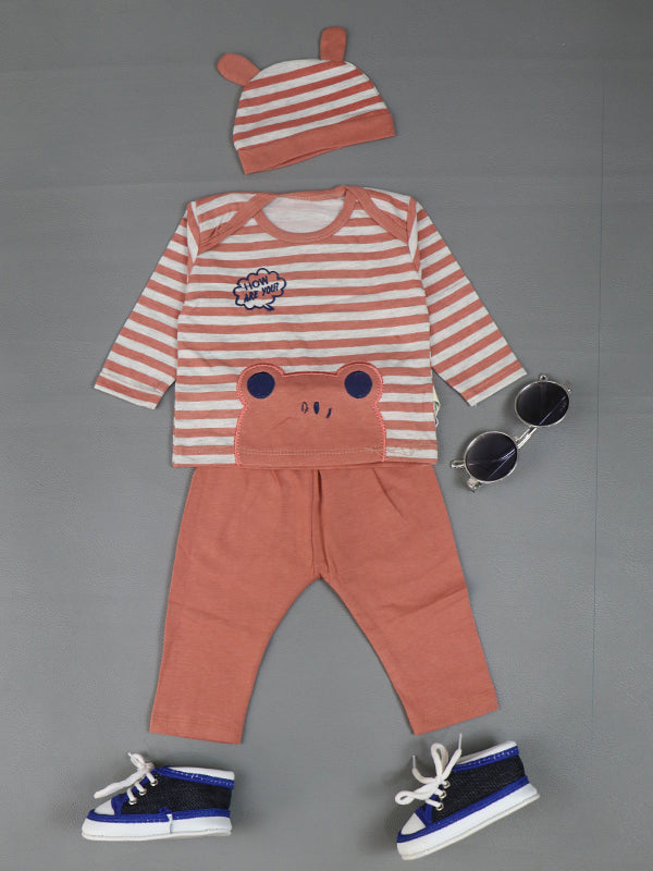 0Mth - 3Mth You Pink Baba Suit For Newborns AJ NBS60