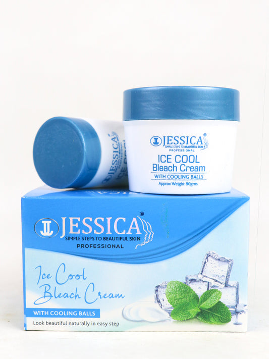 Jessica Ice Cool Bleach Cream With Cooling Balls