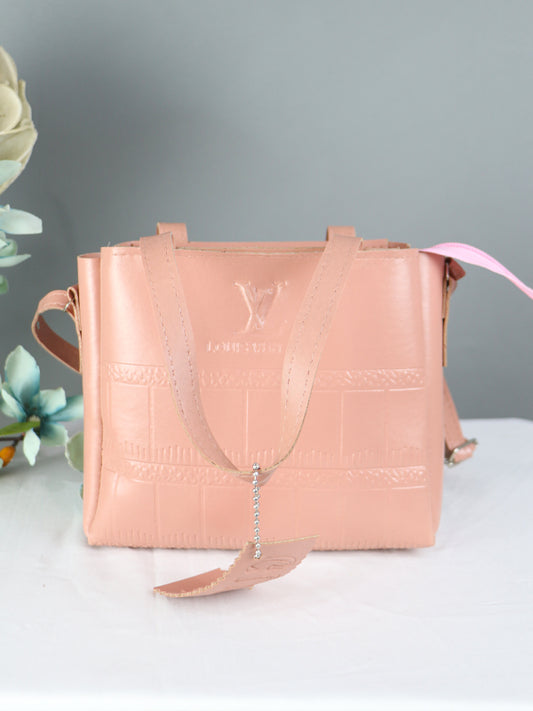 Women's VL Handbag Light Peach