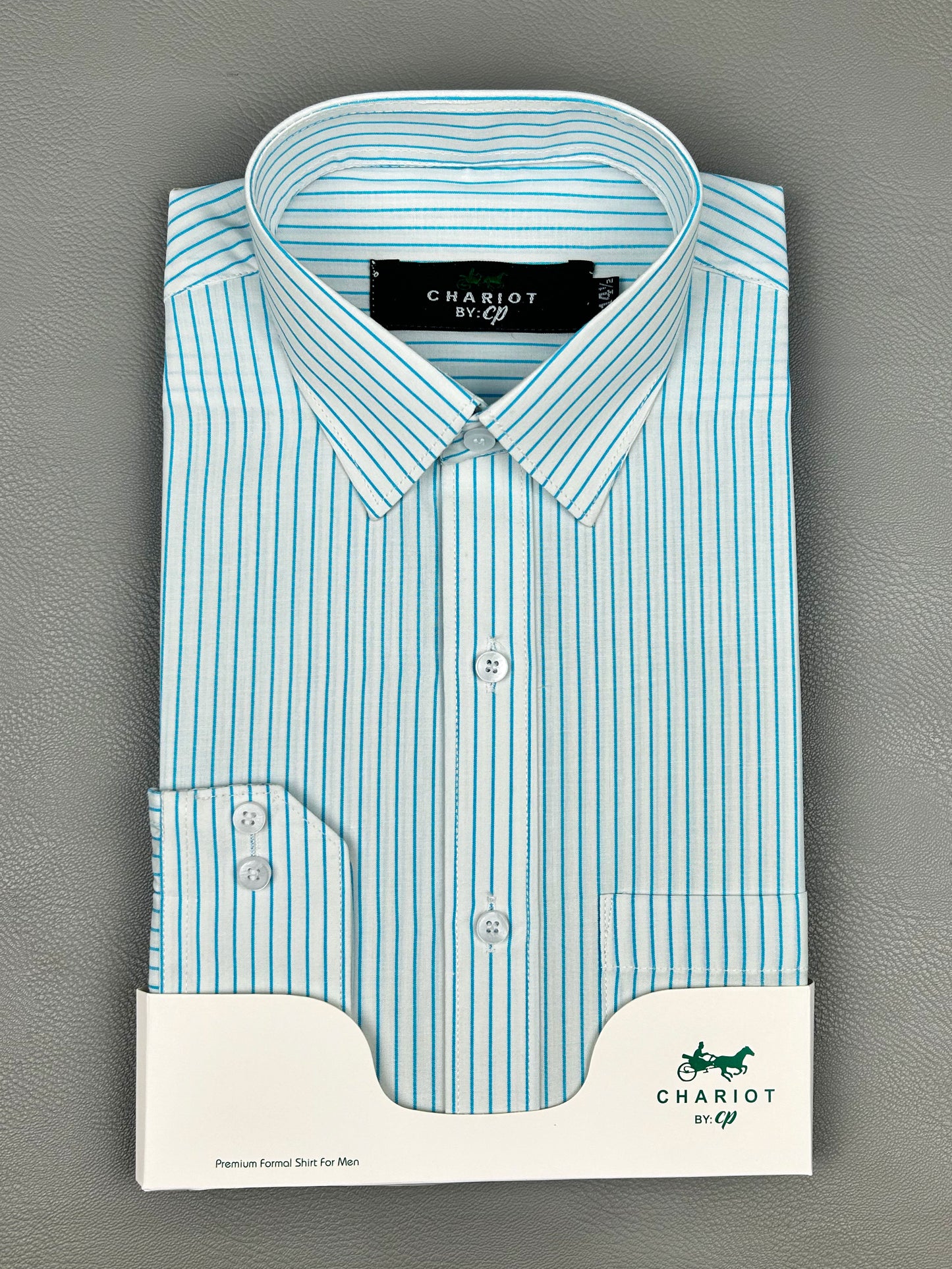 Ferozi Lines Formal Dress Shirt For Men MFS160