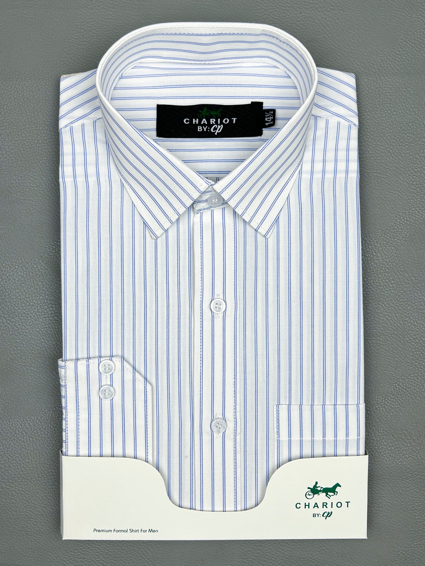 Blue Lines Formal Dress Shirt For Men MFS154