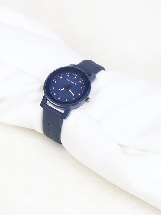 Comely Stylish Wrist Watch for Women Blue