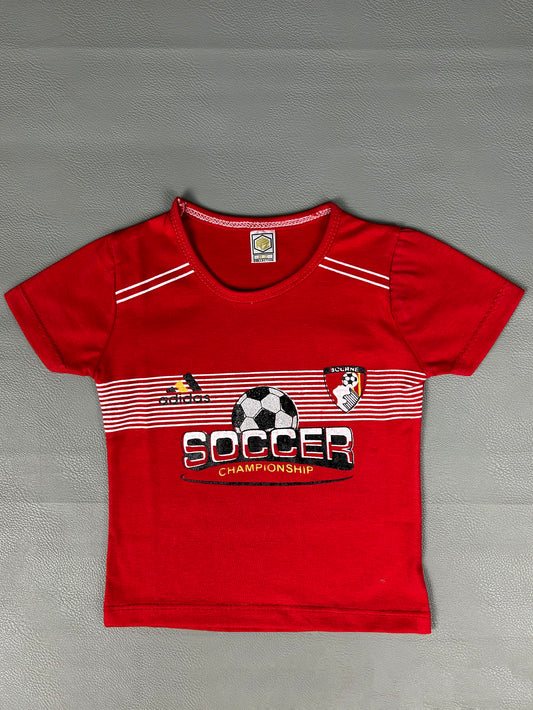 1Yr - 4Yrs Soccer Red Suit For Kids RZ BS271