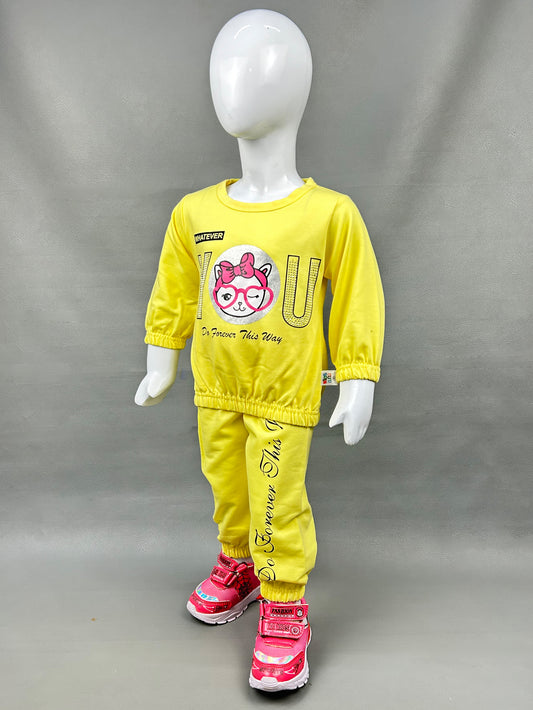 1Yr - 4Yrs Forever Yellow Suit For Girls SK GS113