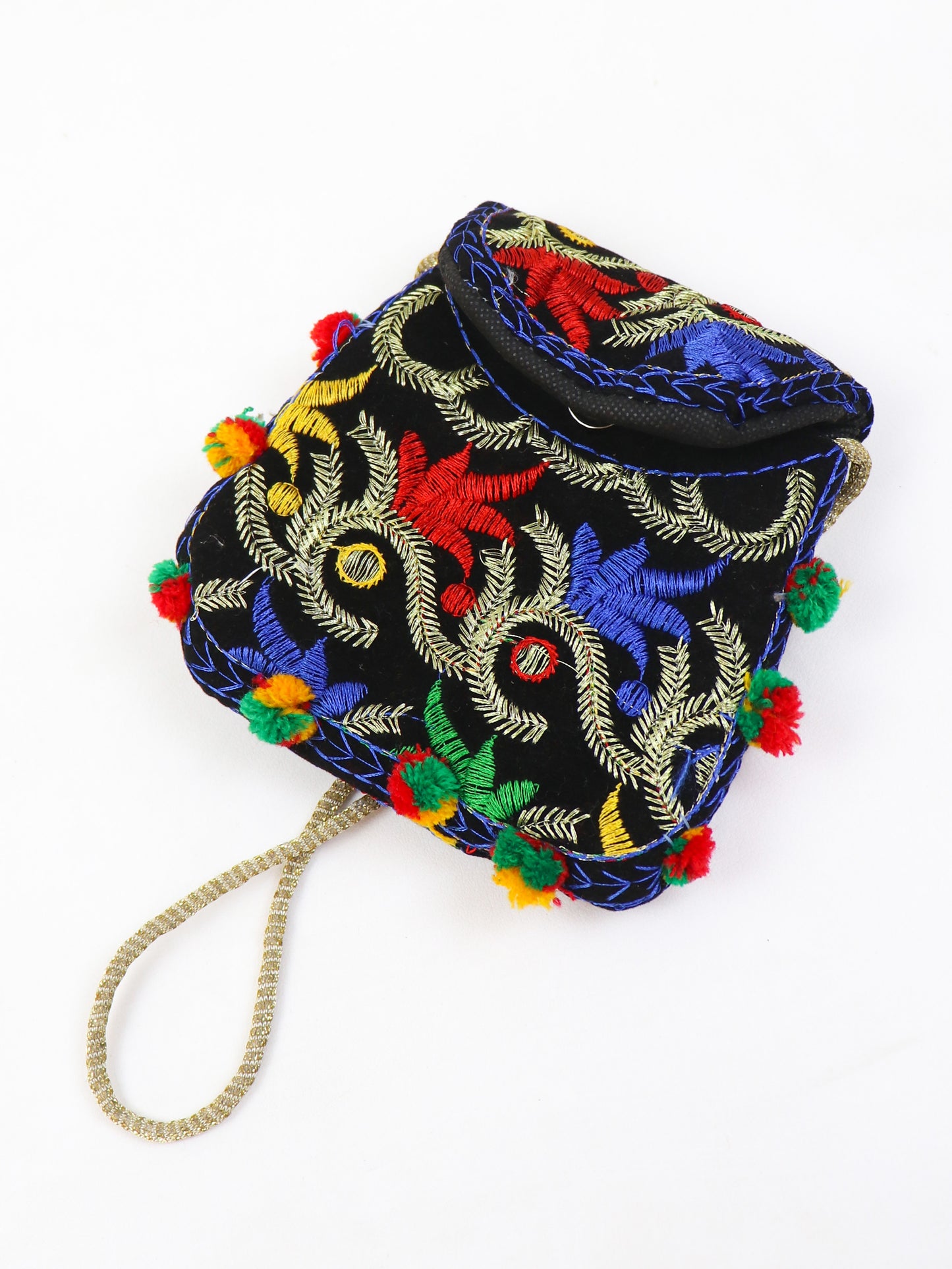 Women's Traditional Mini Handbag Flowers Small  Multicolor