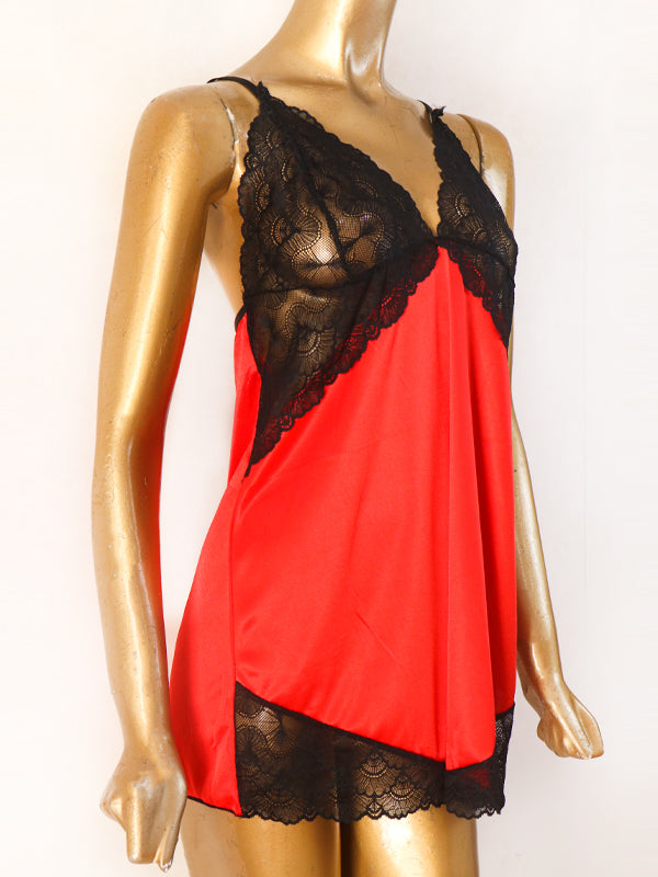 Red - Short Nighty For Women WSN04