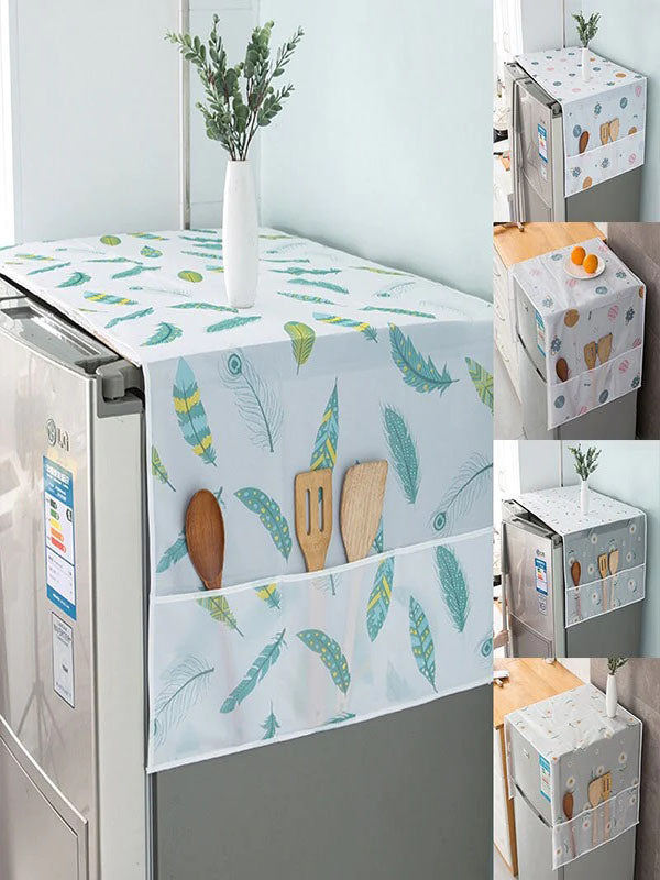 Fridge Dust Cover - Multicolor & Multidesign