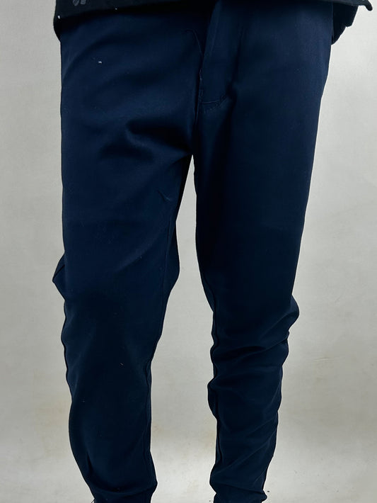 5Yrs - 17Yrs Dark Blue Cotton Chino Pant For Boys BCP06