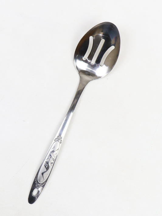 Stainless Steel Spoon With 3 Holes