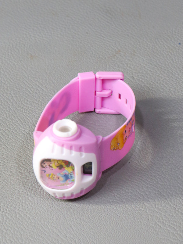 Pink Princess Wrist Watch For Girls KWW23