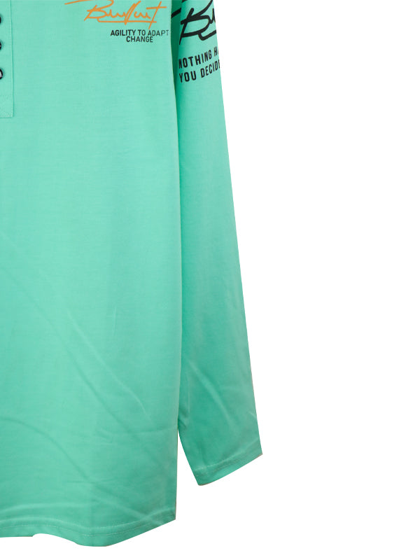 ATT Boys T-Shirt 13 Yrs - 17 Yrs Rive Light Green