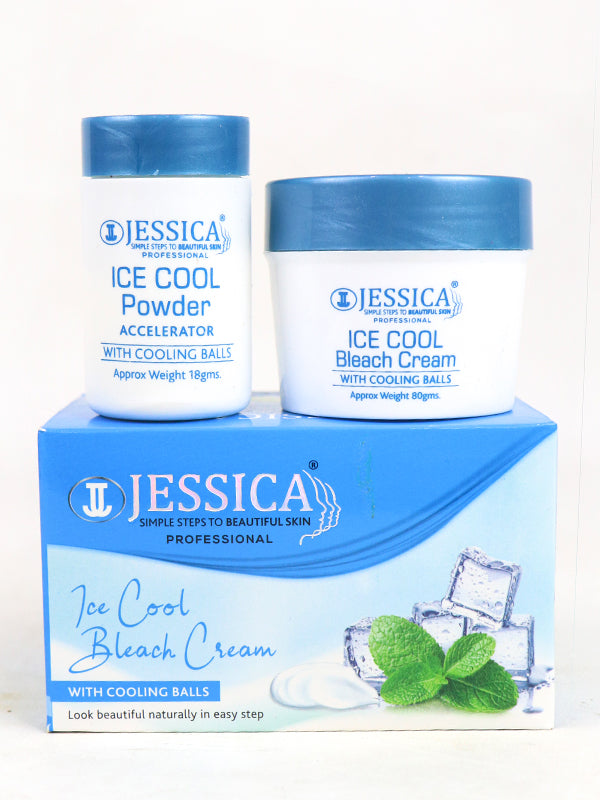 Jessica Ice Cool Bleach Cream With Cooling Balls