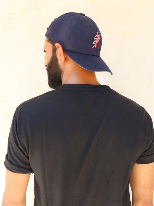 Men's Navy Blue Basic P-Cap 01 - Multidesign