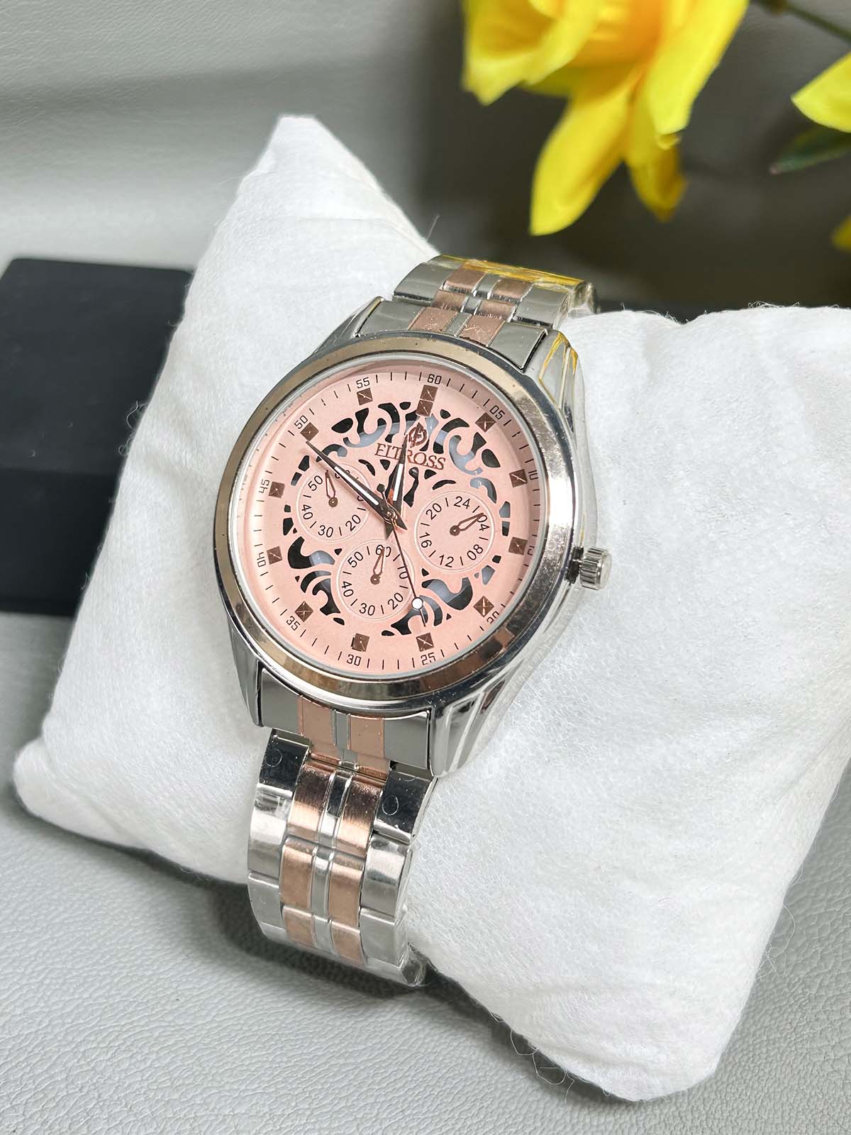 Silver Stainless Steel Watch For Men MW165