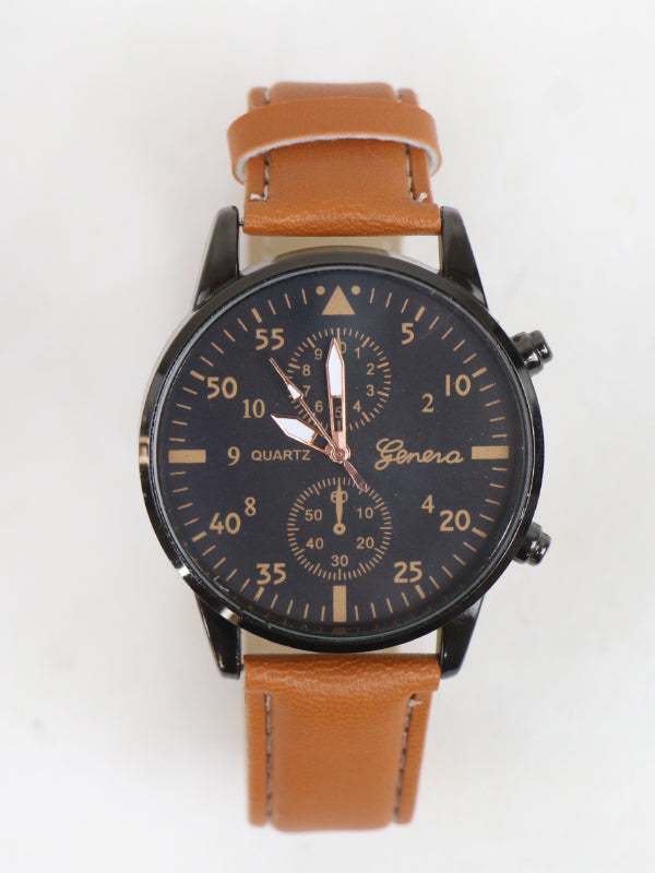 MW09 Men's Watch Genera watch Brown