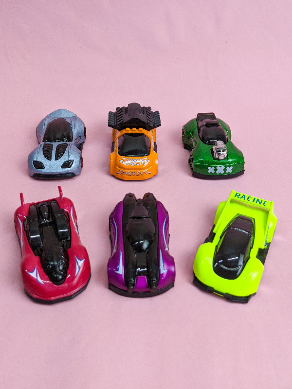 Pull Back Alloy Die Cast Car for Kids - Multicolor / Multi design