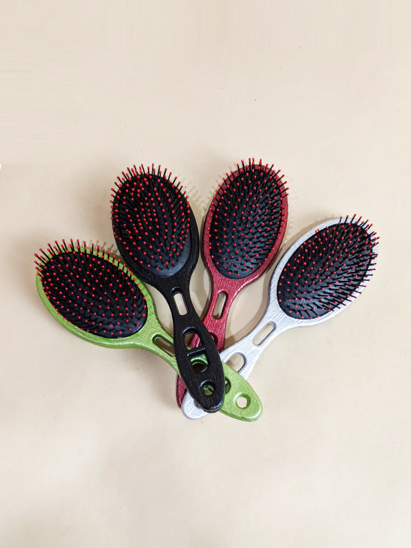 Multicolor Anti-Static Detangle Hairbrush/Cushion Base Hairbrush/Styling Brush D-208