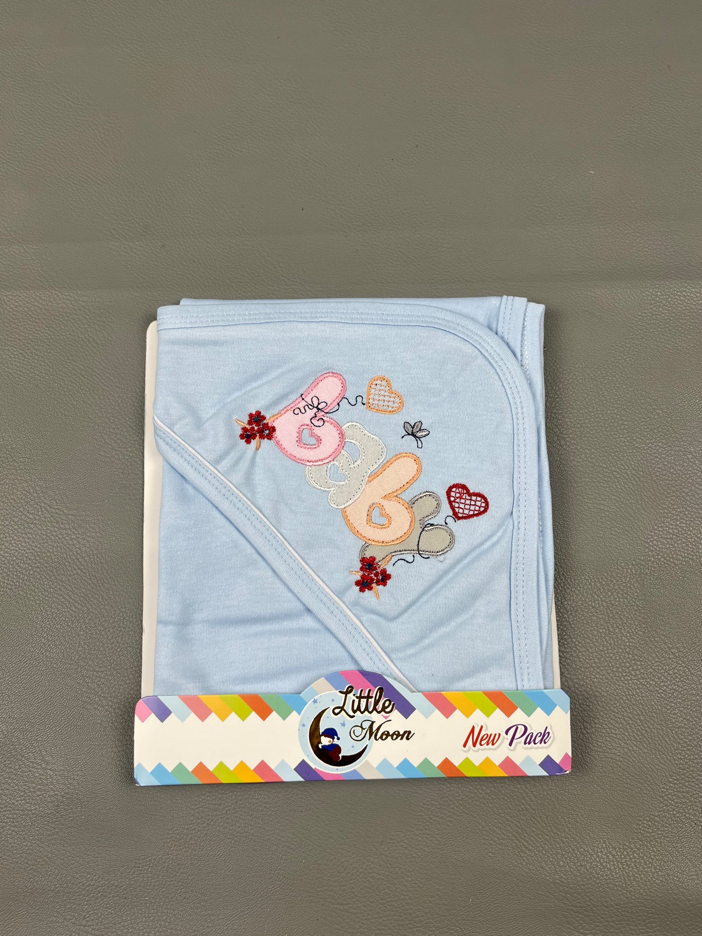 Light Blue Baby Wrapping Sheet For Newborn NWS18