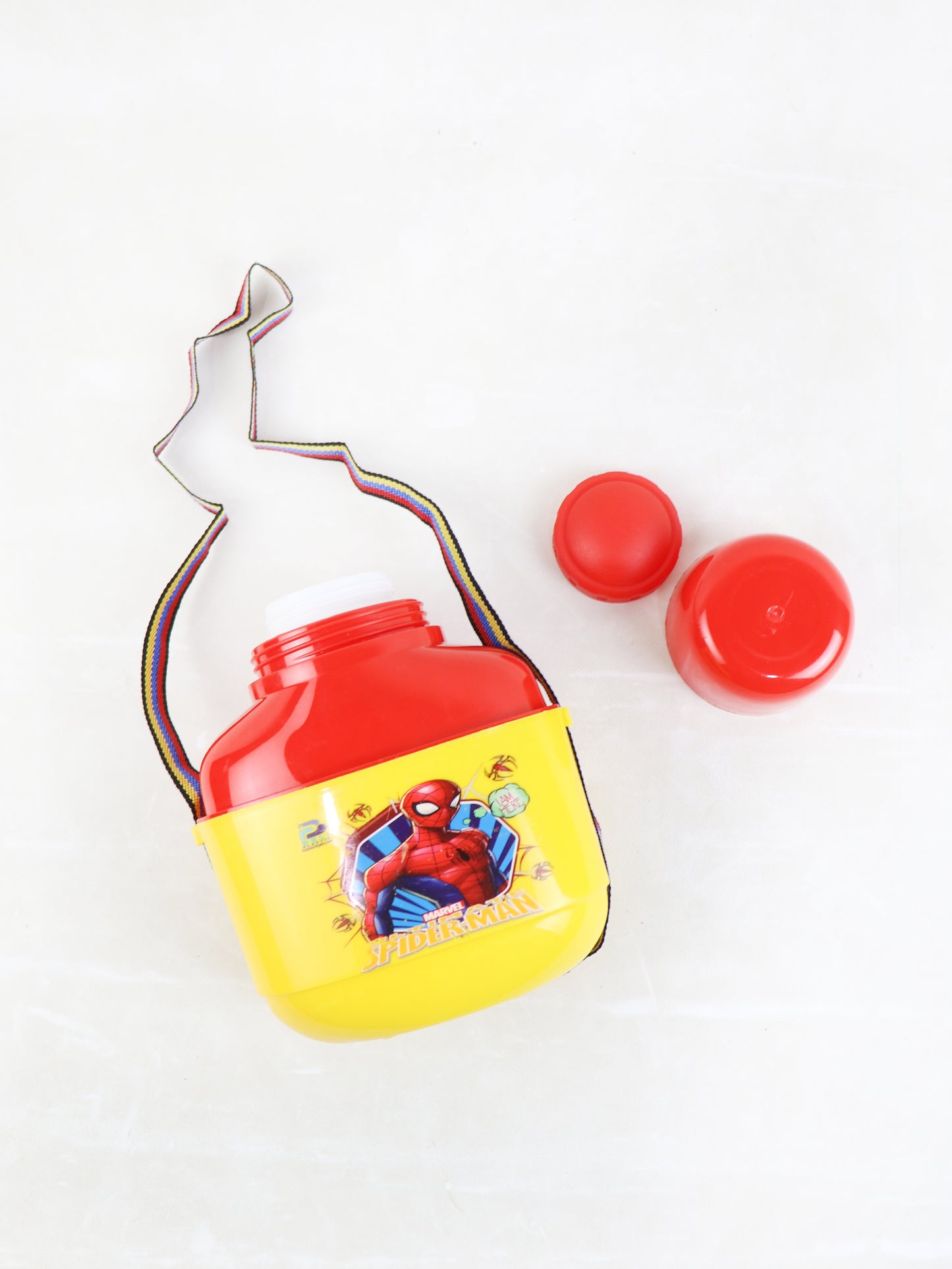 Kids Water Bottle Polo Cooler Spider-Man Red