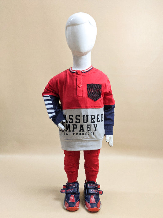 1Yr - 4Yrs Assured Red Suit For Kids MG BS103