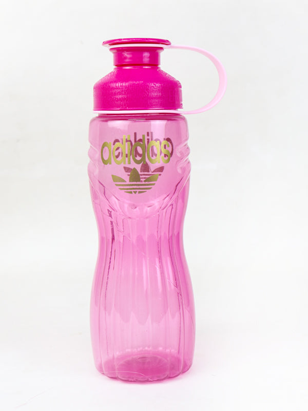 Pink Plastic Water Bottle - 500ML