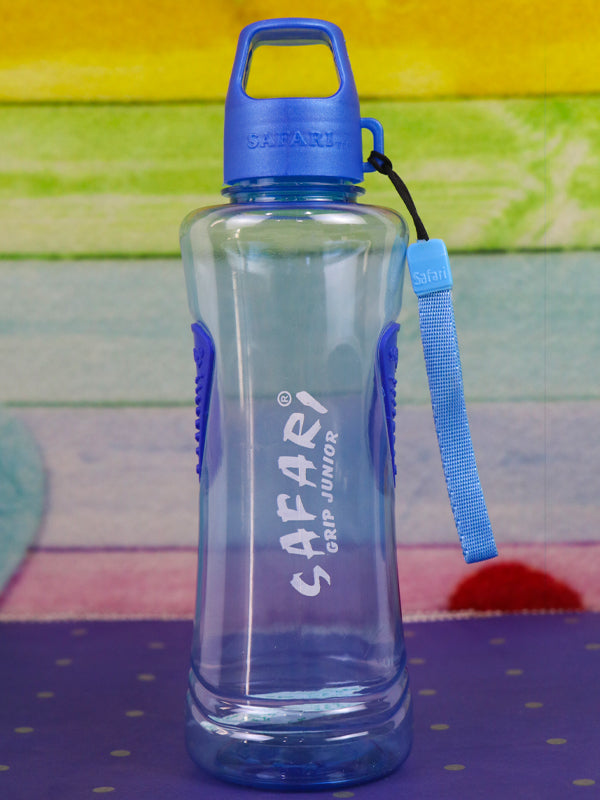 WTB16 Safari Blue Plastic Transparent Water Bottle - 550ML