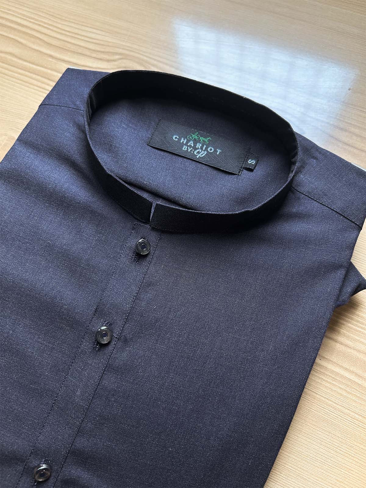 18/1-1 MSK500 Grey Stitched Suit Sherwani Collar Kameez Shalwar For Men