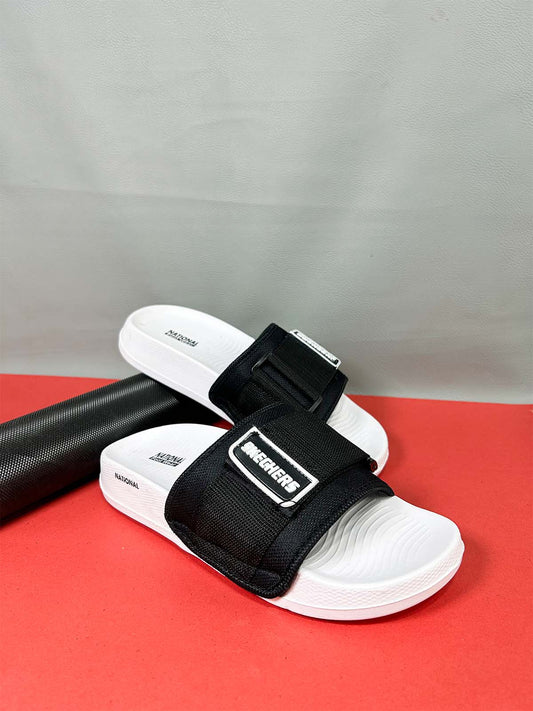 Black Comfortable Slipper for Men MC102