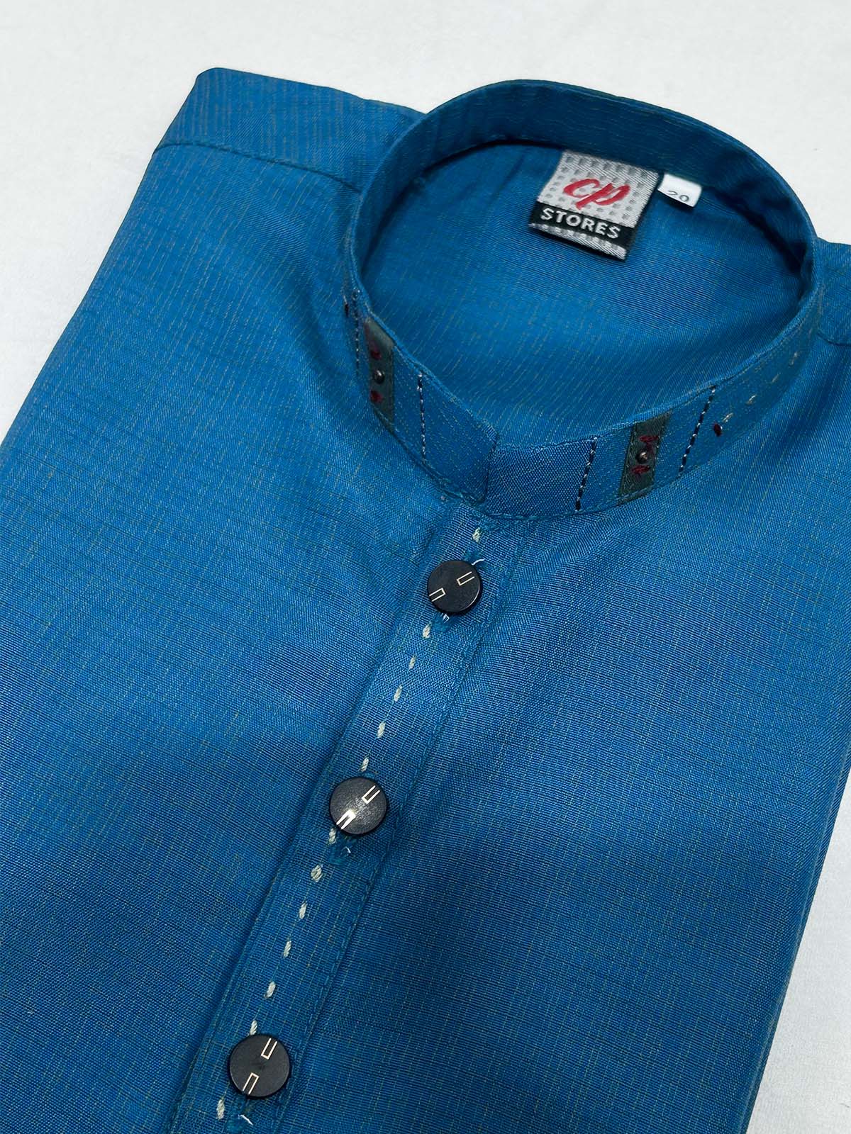 5Yrs - 14Yrs Blue Kameez Shalwar Suit For Boys AM BKS192