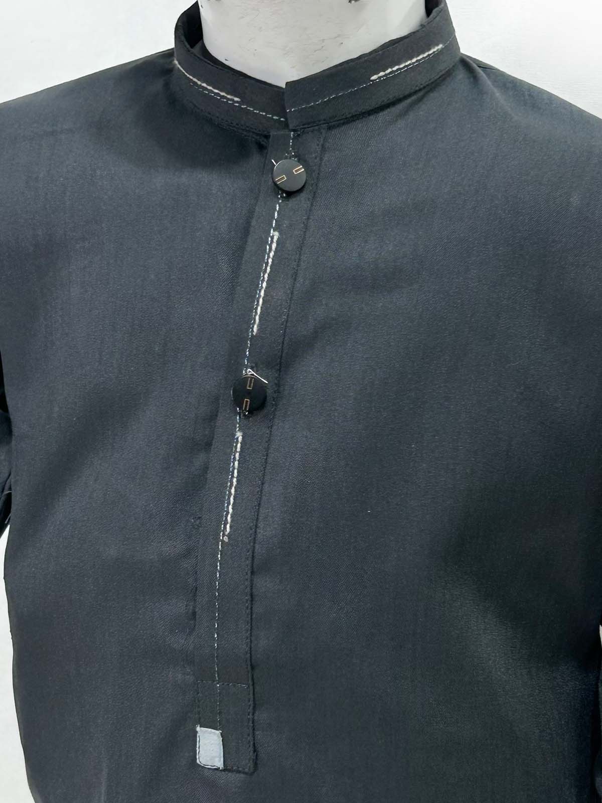 918 2Yrs - 16Yrs Grey Kameez Shalwar Suit For Boys AM BKS176