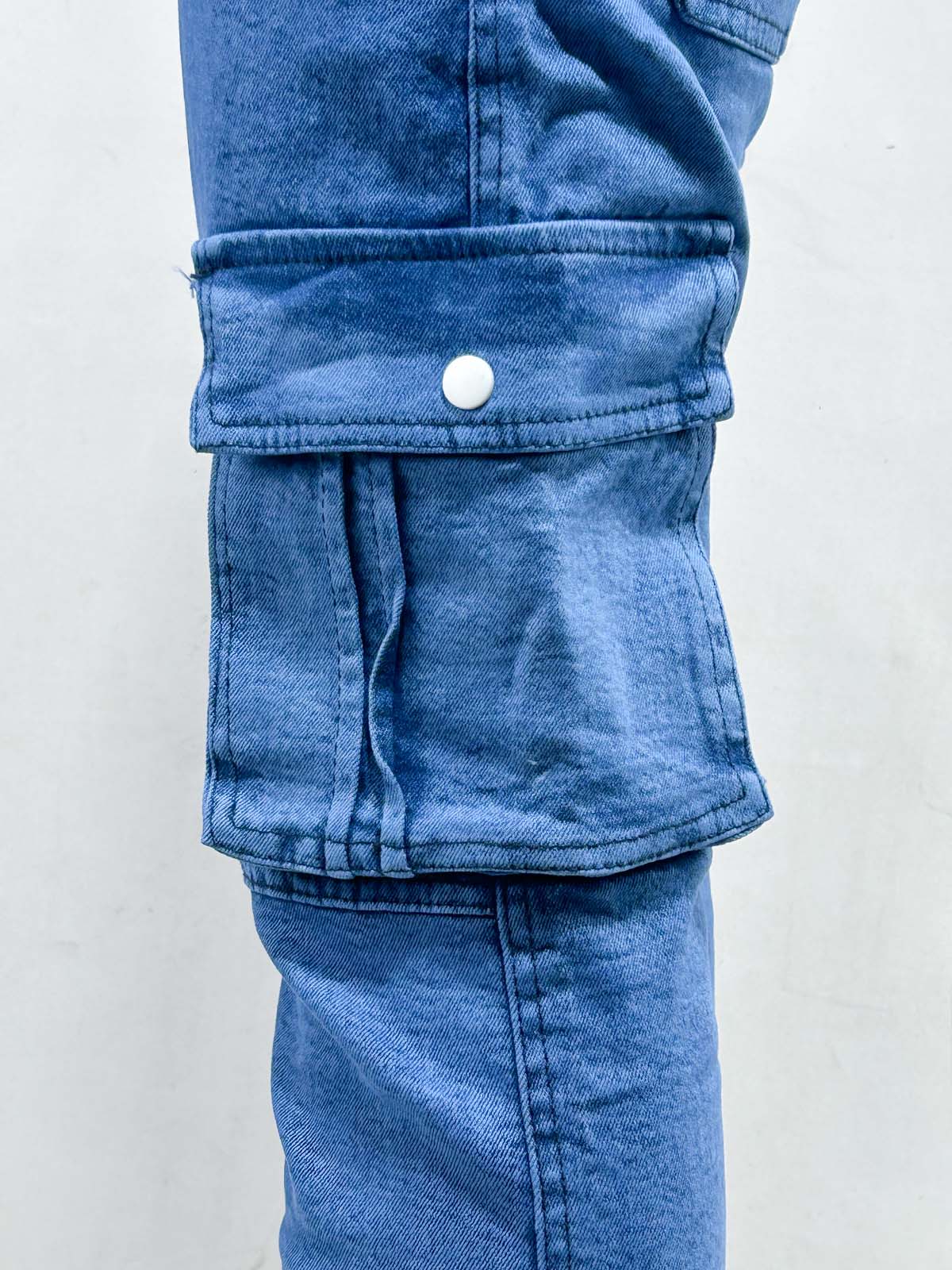 Blue Stretchable Jeans For Men MT235