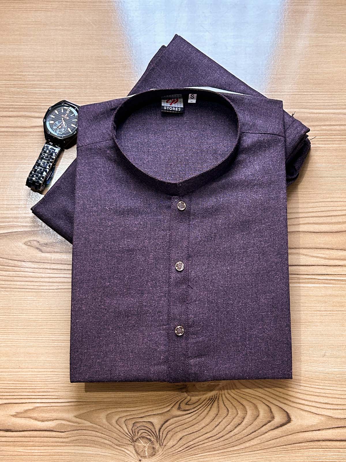 823-3 Woollen Stitched Suit Kameez Shalwar For Men MSK307