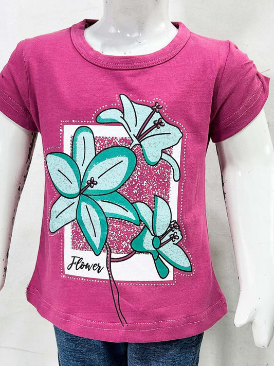 1Yr - 4Yrs Lilies Voilet Suit For Girls SK GS411