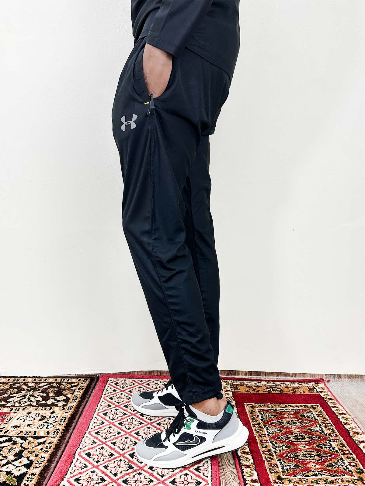 Black Dri-FIT Track Suit For Men MG MTRS58