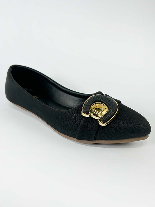 Black Casual Pumps For Women WP21