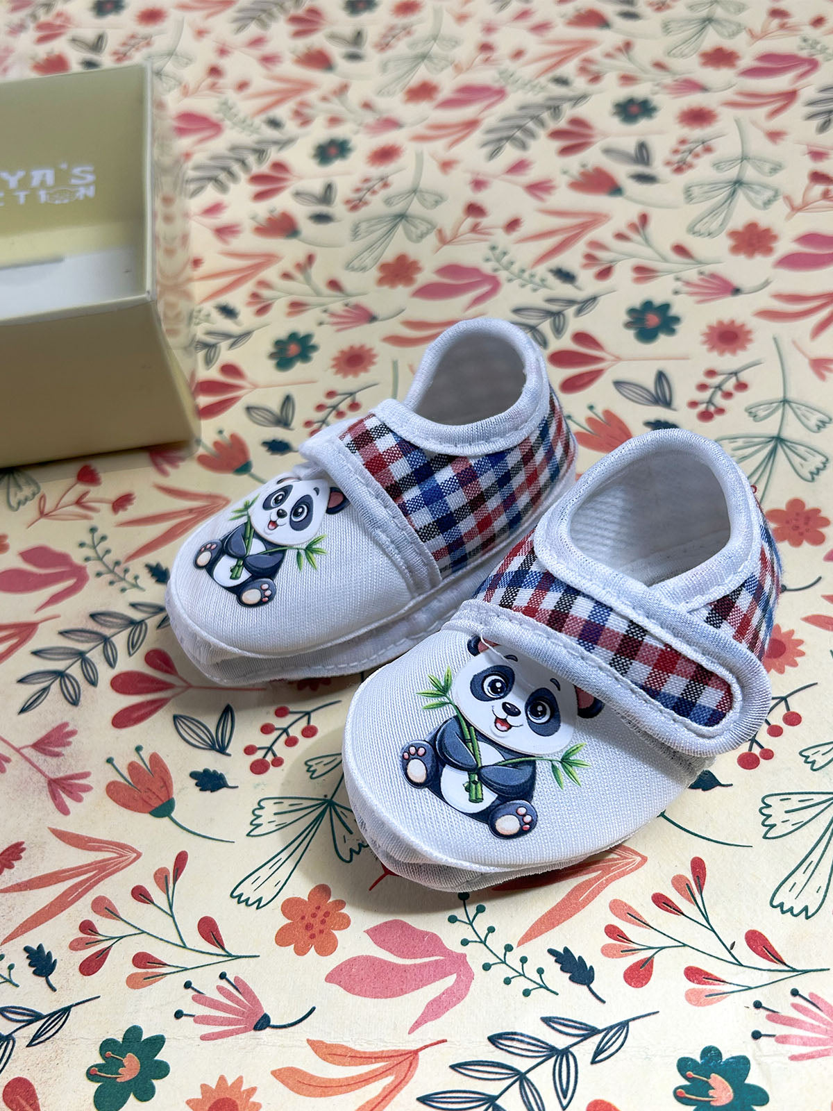 White Bootie For Newborn NB110
