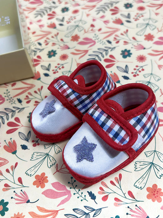 Red Bootie For Newborn NB113