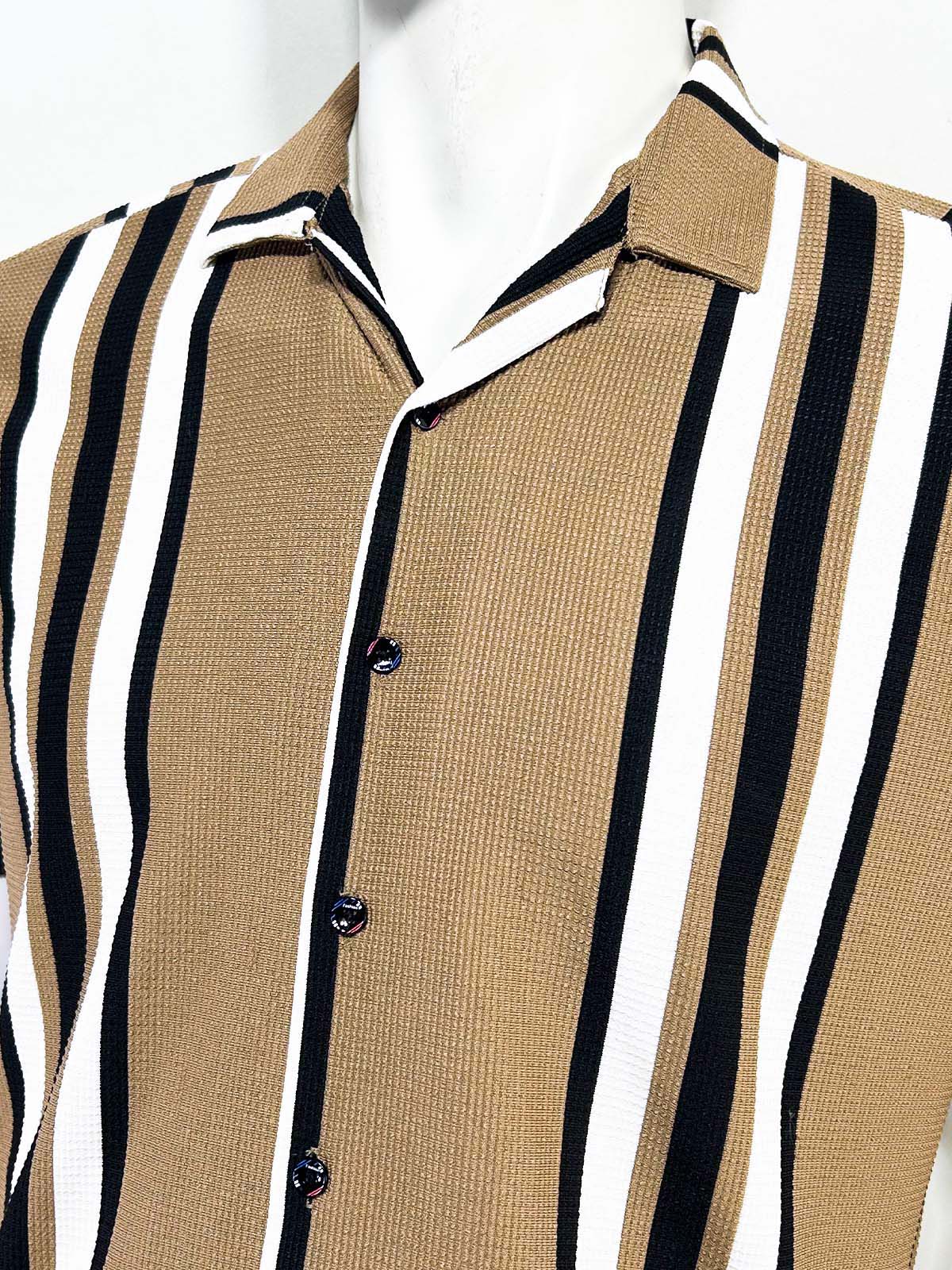 Brown Old Money Shirt For Men MCS109