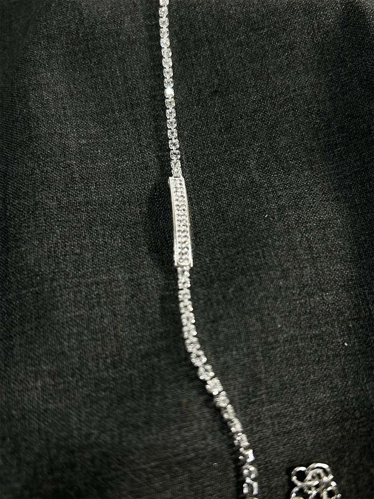 Silver Fancy Bracelet WGN16